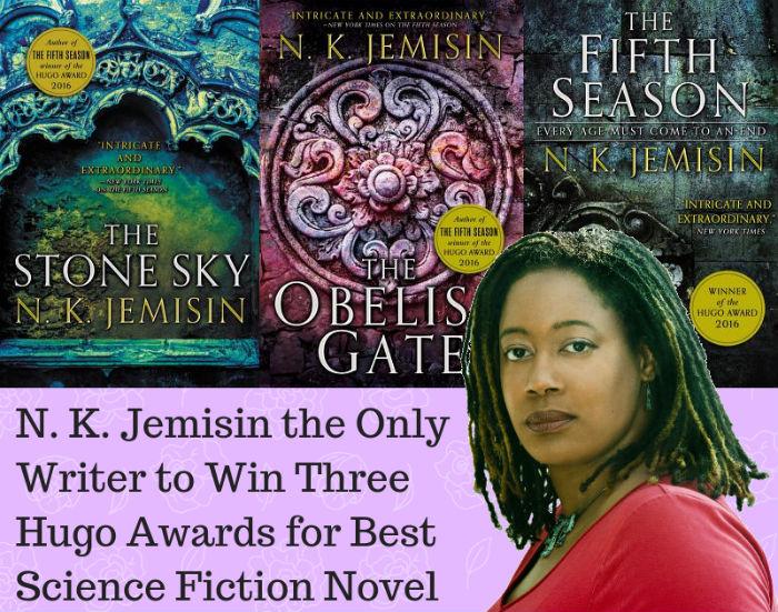 N.K. Jemisin the only writer to win three Hugo Awards
