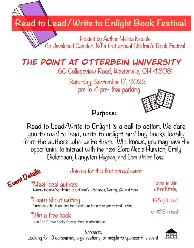 Read to Lead/Write to Enlight Book Festival
