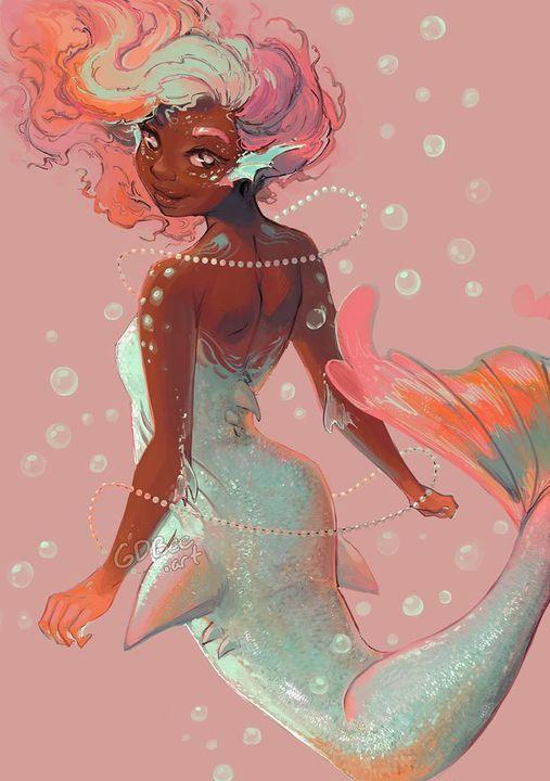 pink and teal for mermay by gdbee.jpg