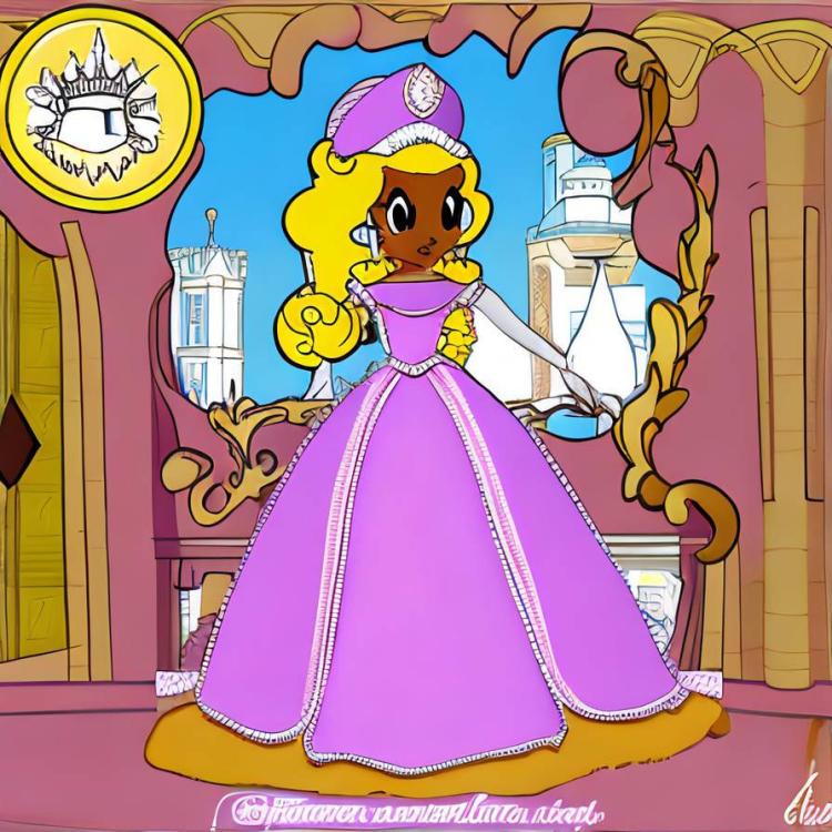 african american princess peach, detailed, precision 01.jpg
