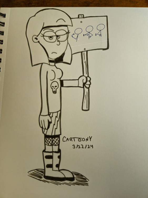 my sign on sign girl by cartoonypin.png