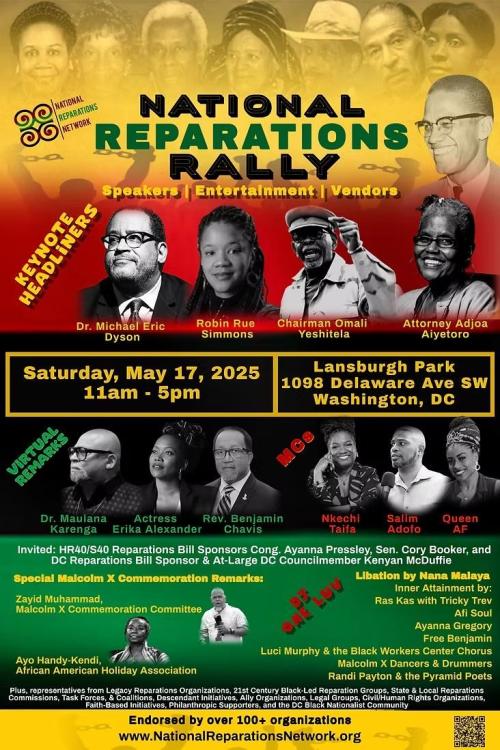 National Reparations Rally: May 17th 2025