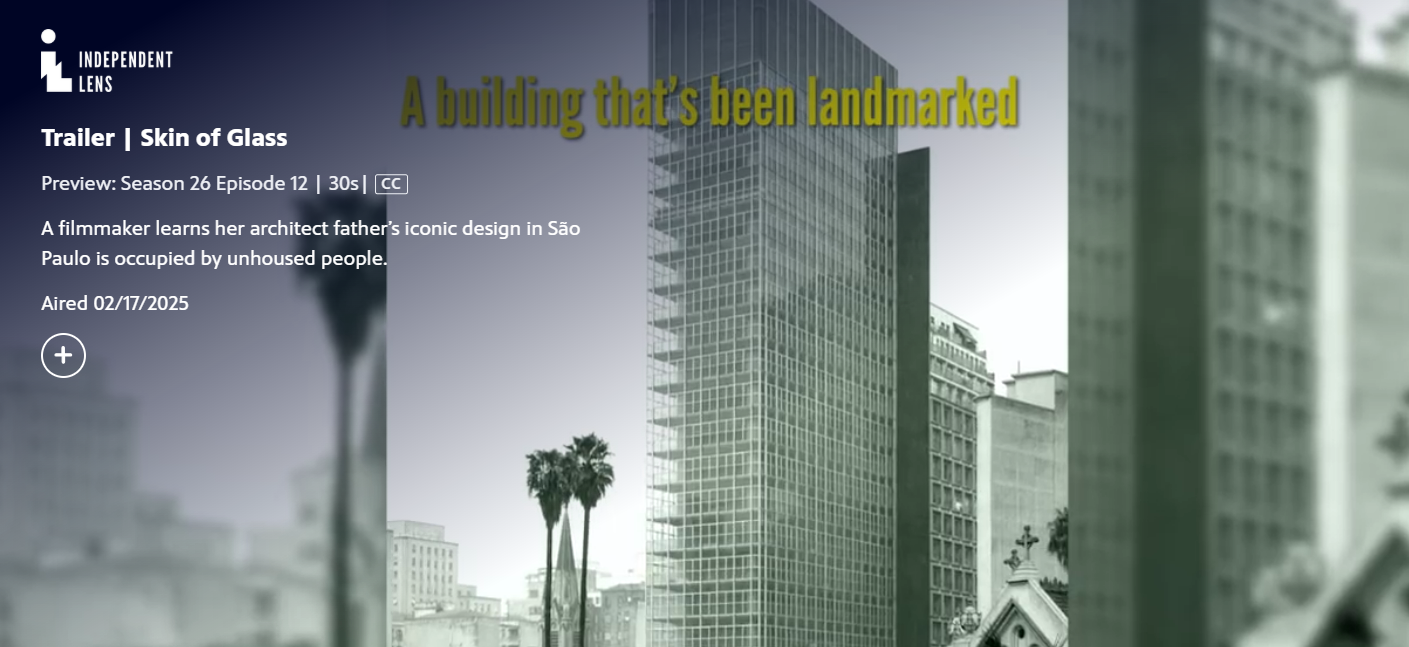 SKIN OF GLASS - the Pele de Vidro in Sao Paulo Brasil 05/11/2025