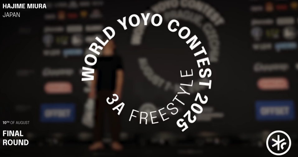 Hajime Miura (clinched his eigth title)– 3A World YoYo Champion – World YoYo Contest 2025
