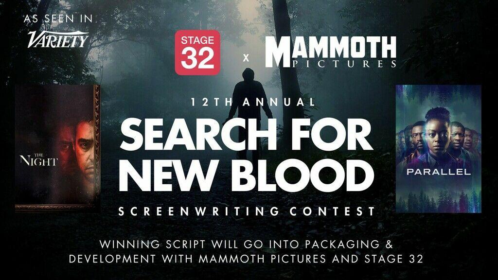 Mammoth pictures sage 32 12th screenwriting contest final deadline october 29th 2025