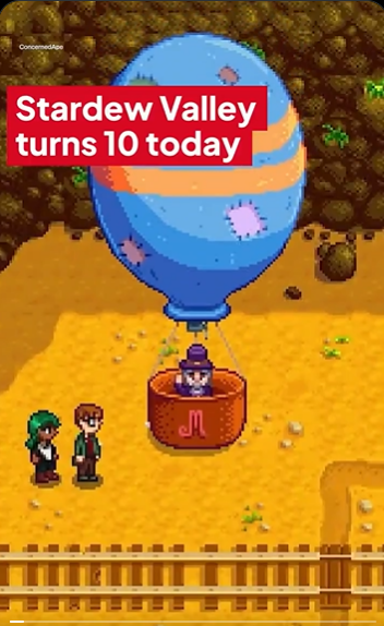Stardew valley was born Feb 25th 2016