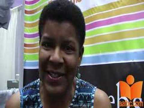 Tananarive Due talks to AALBC.com at BEA 2008