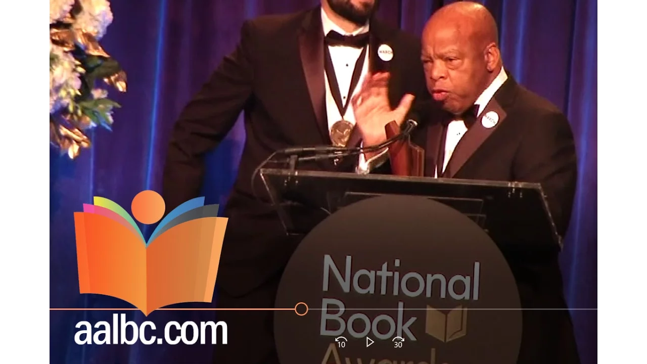Civil Rights Icon, John Lewis Wins National Book Award!