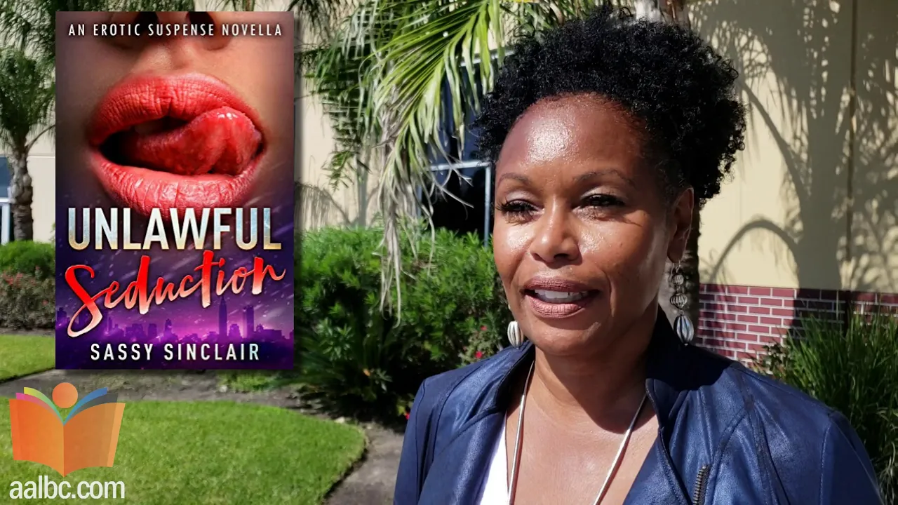 Sassy Sinclair at  the 2018 National Black Book Festival